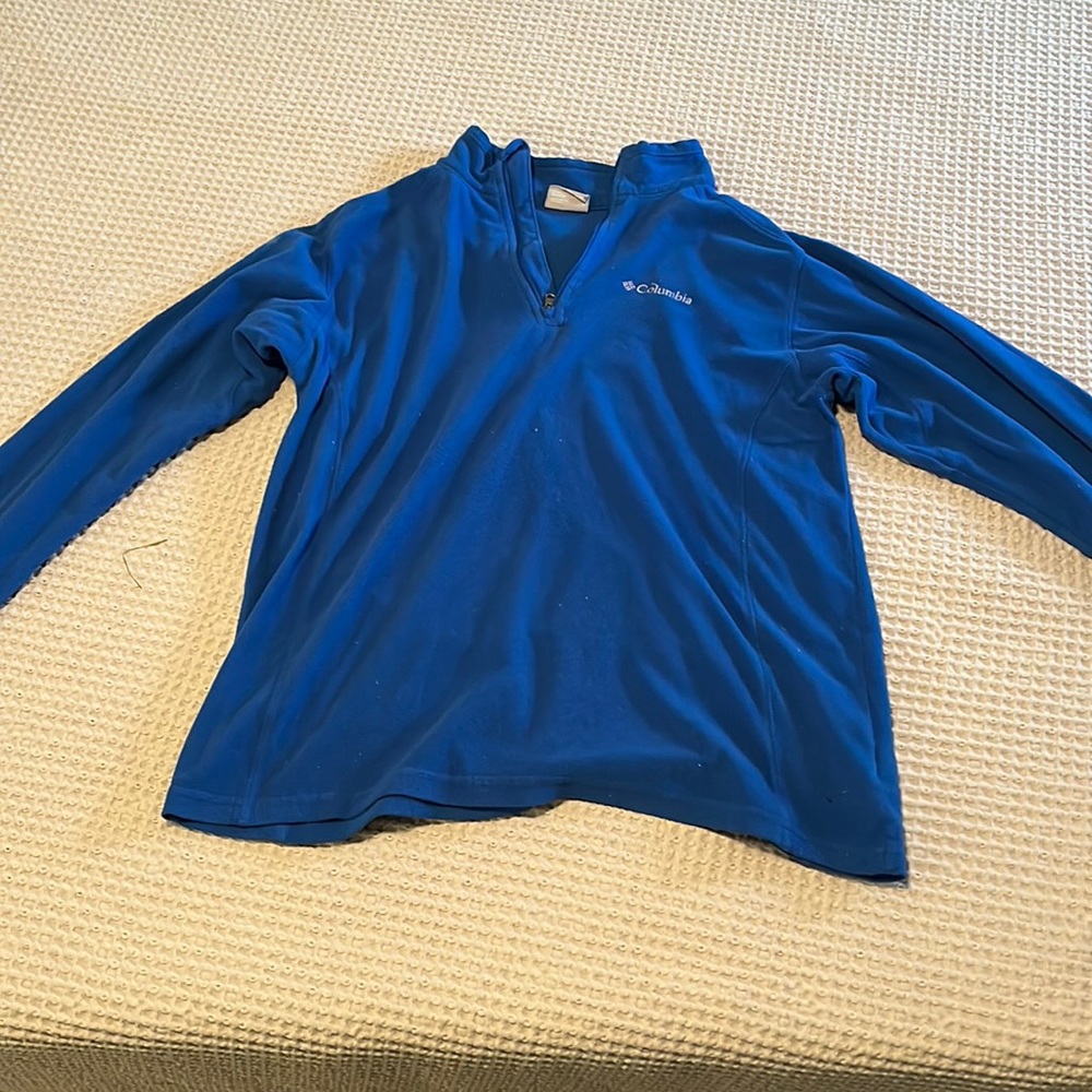 Royal Blue Colombia Sweater (Men’s Quarter-Zip)